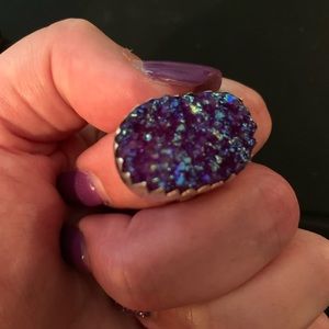 Druzy ring